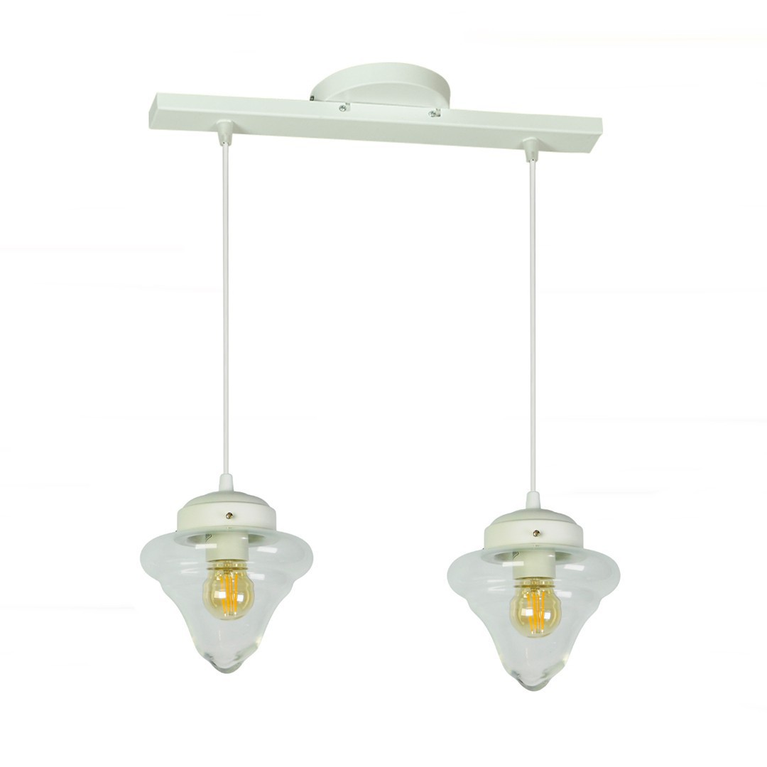 Cival - Colonial - 890/2 BLANCO TRANSPARENTE - Colgante