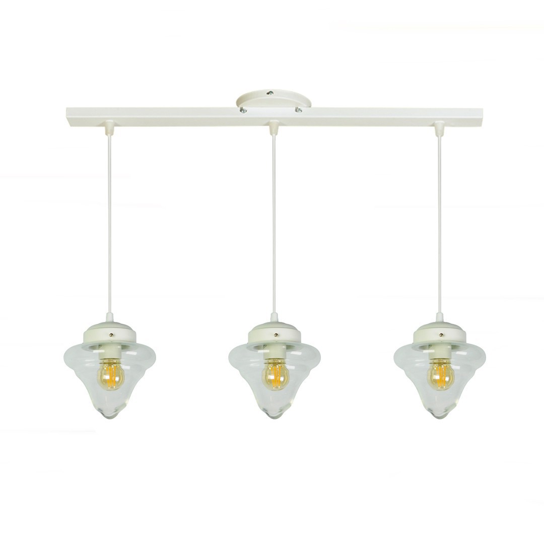 Cival - Colonial - 890/3 BLANCO TRANSPARENTE - Colgante