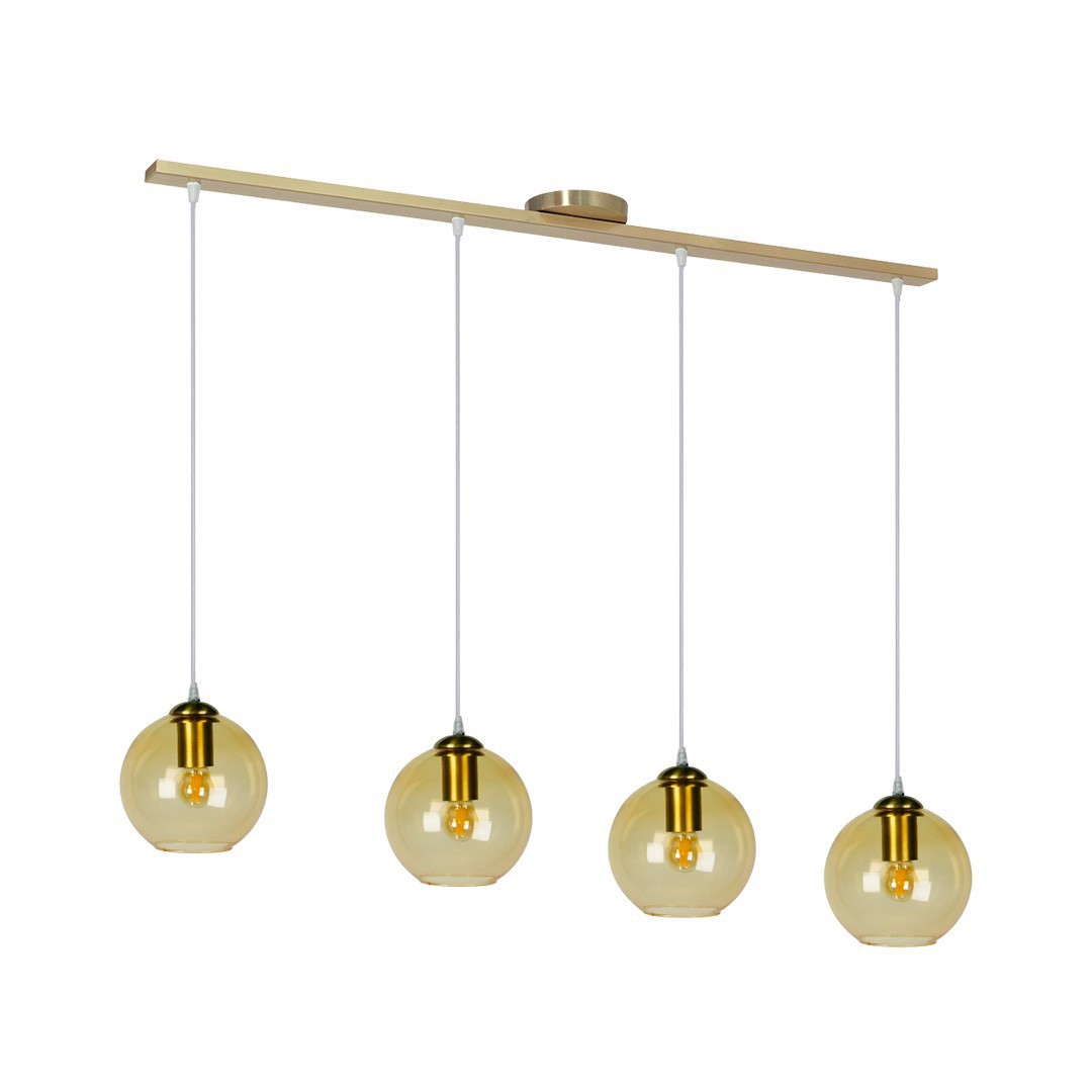 Cival - GLOBAL - 7046/4L ORO MATE ÁMBAR - Colgante