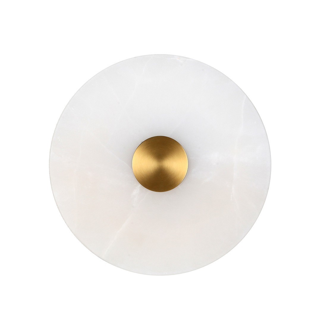 GSG Design - ALABASTRO - ECLIPSE - ECL-200-CAL-BR - ECL-300-CAL-BR - Aplique