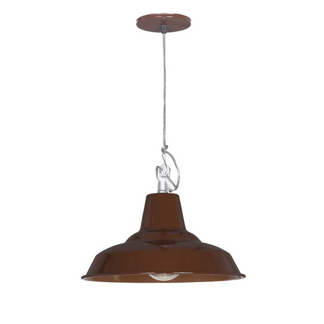 Iluminacion Rustica - PULPERA - 505 CHOCOLATE - Colgante