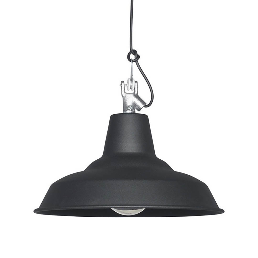 Iluminacion Rustica - PULPERA - 505 NEGRO - Colgante