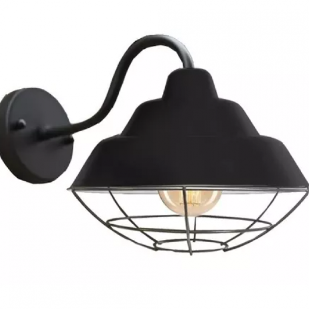 Iniciativas Nuevas - Aplique Industrial Con Reja - 934201 - 934211