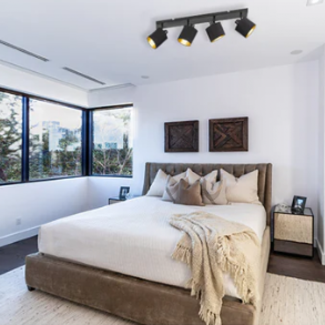 Iniciativas Nuevas - Aplique Spot 4 Luces - 934574