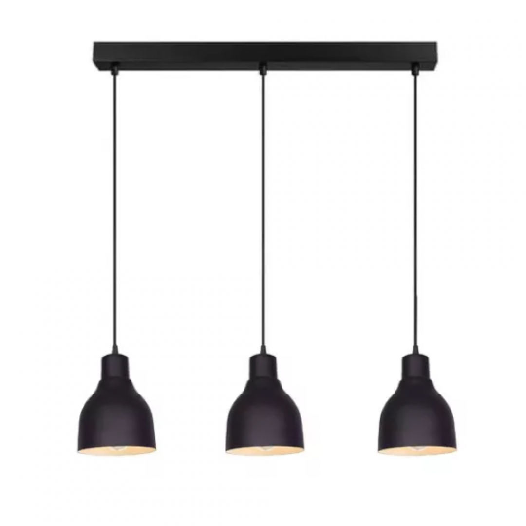 Iniciativas Nuevas - Colgante Moderno Industrial 3 Luces - 932047