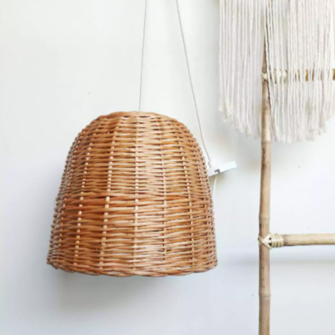 Iniciativas Nuevas - Colgante Pantalla Mimbre - 931906