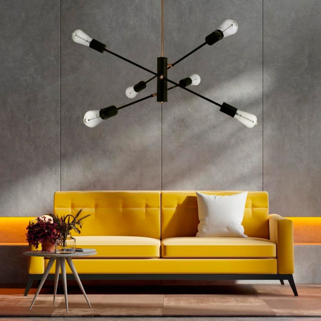 JS Iluminación - ASIA - BM7/6 - Colgante