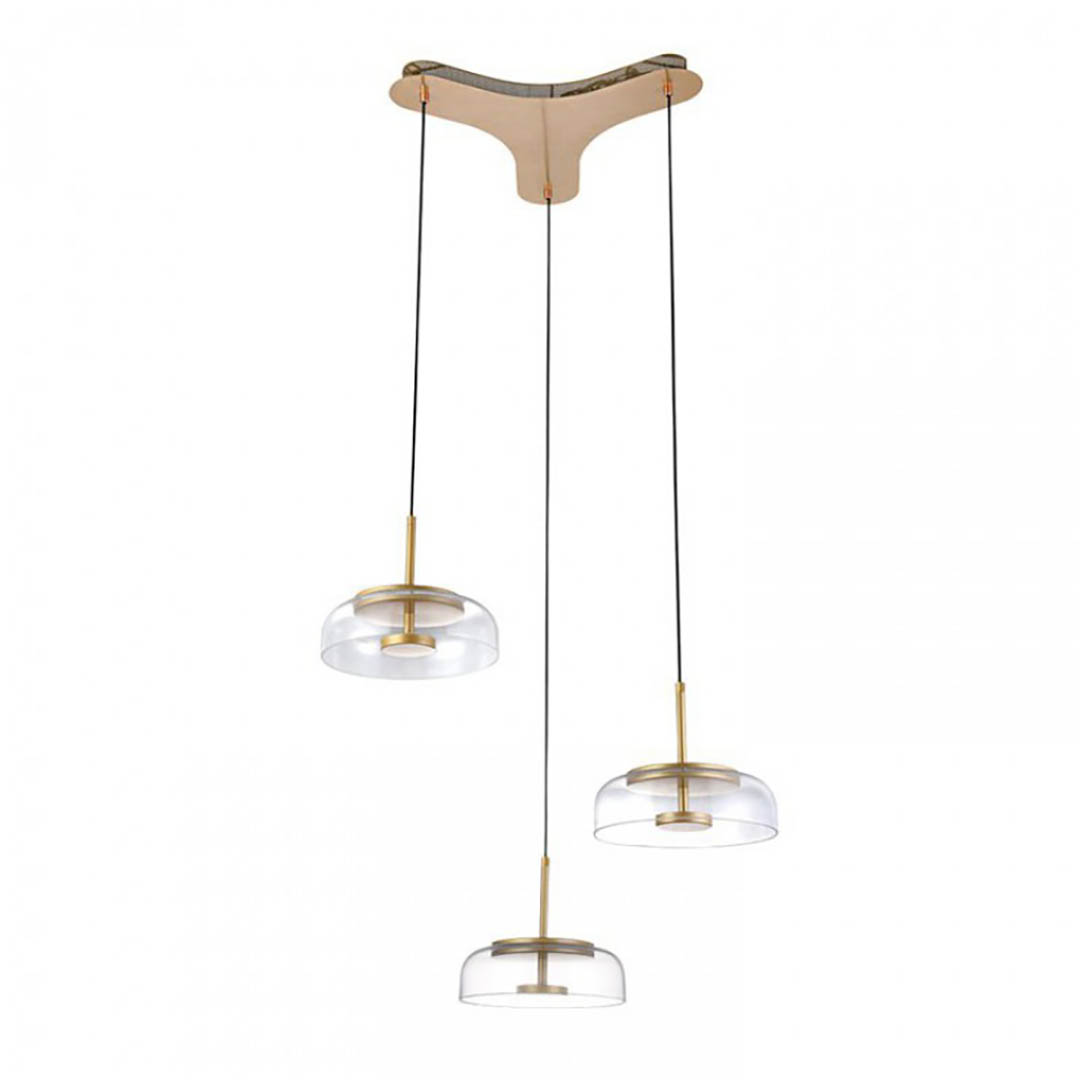 Leuk Iluminación - Design Pláka  - Pláka Triple - Colgante