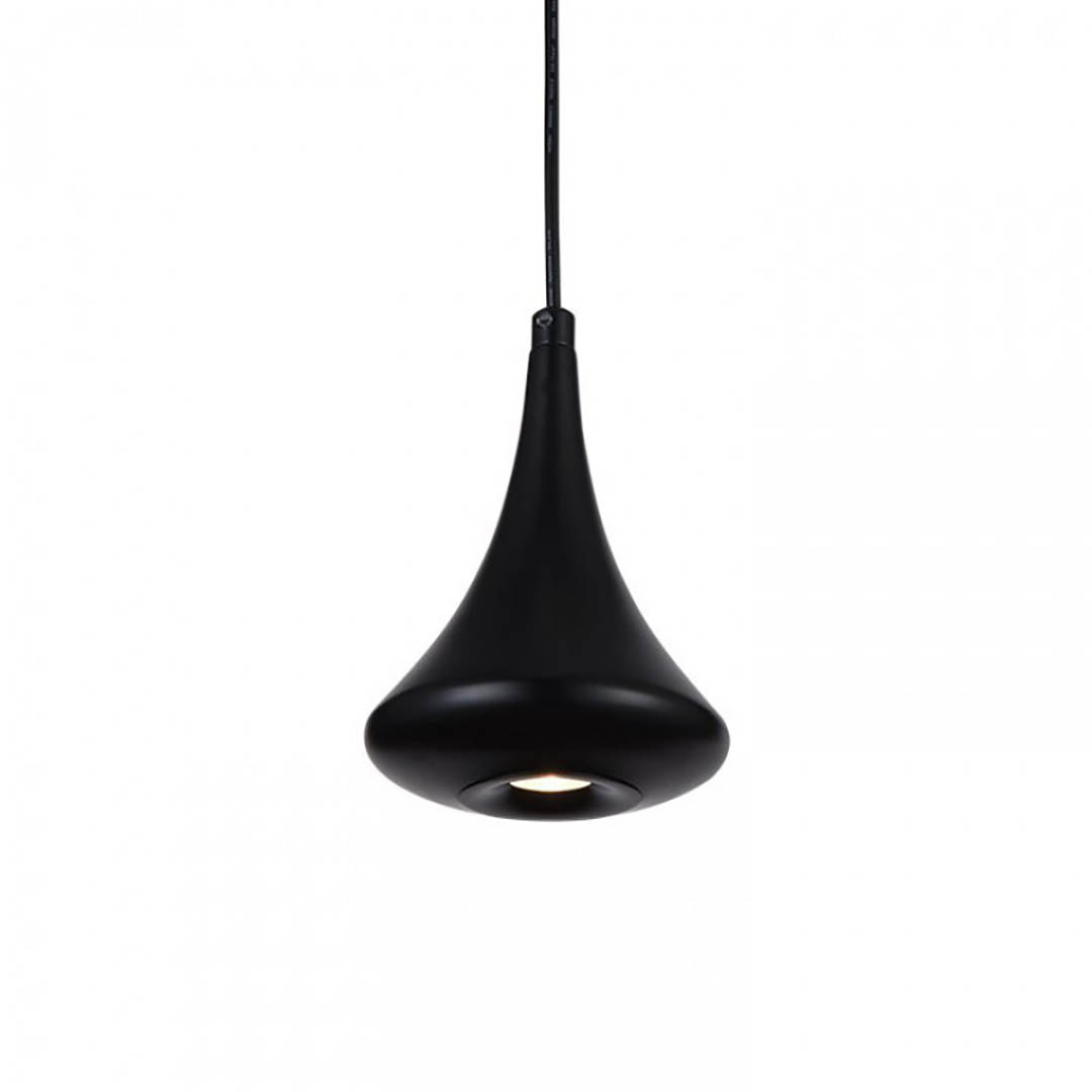 Leuk Iluminación - Design Trigón - Trigón Negro - Colgante