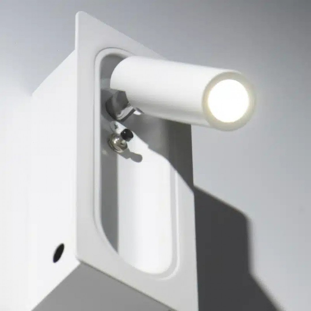 Leuk Iluminación - ACRU BLANCO - Aplique