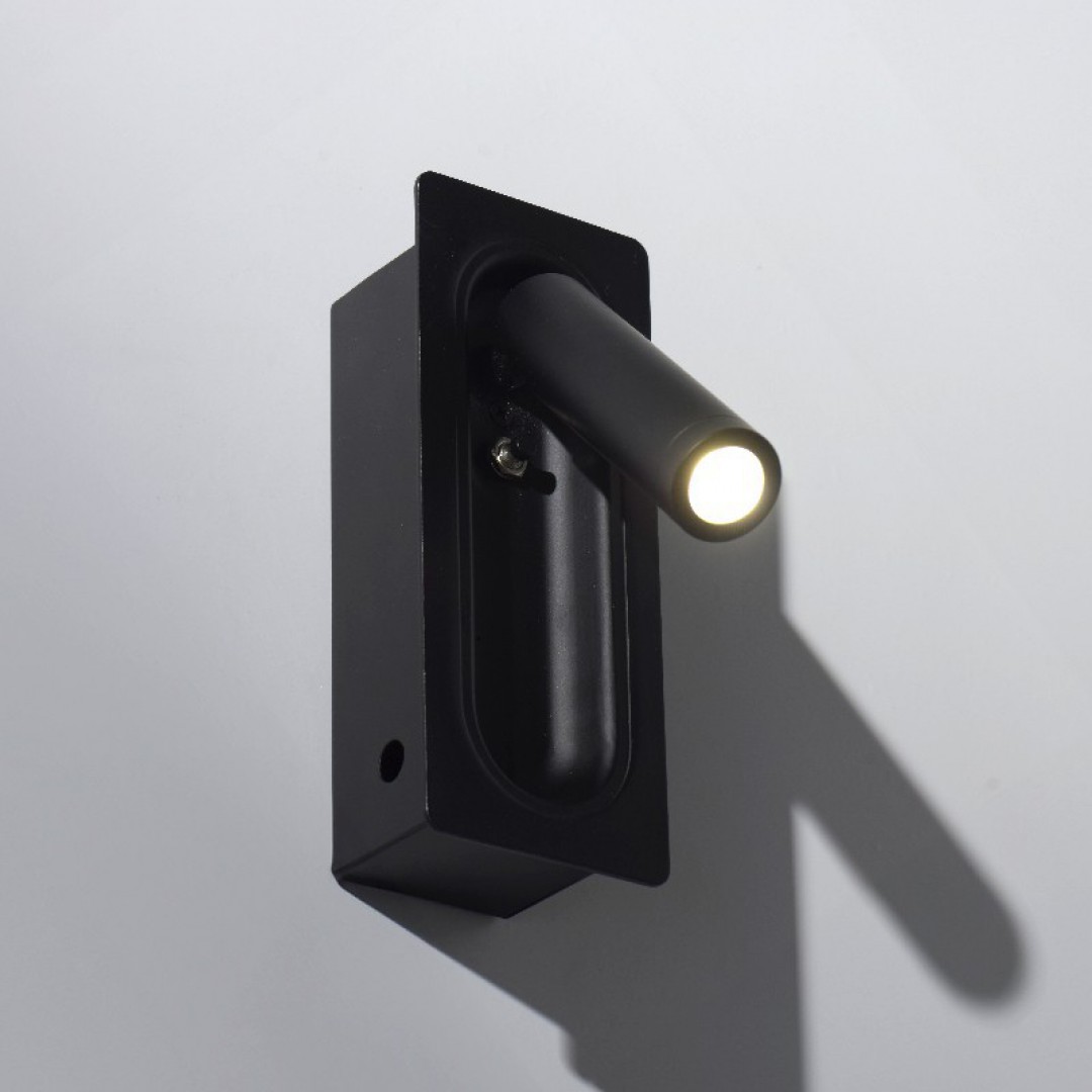 Leuk Iluminación - ACRU NEGRO - Aplique