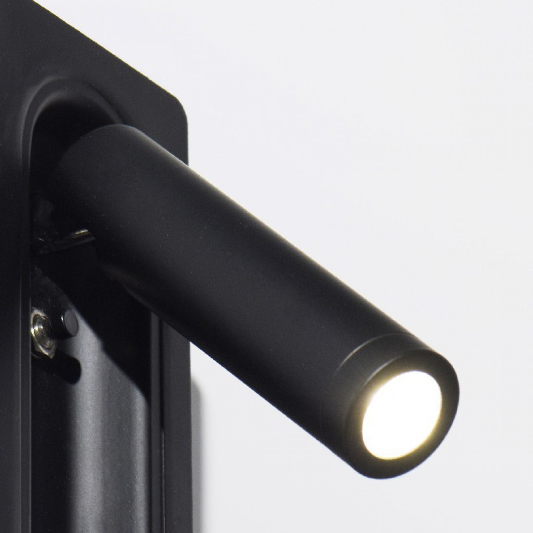 Leuk Iluminación - ACRU NEGRO - Aplique