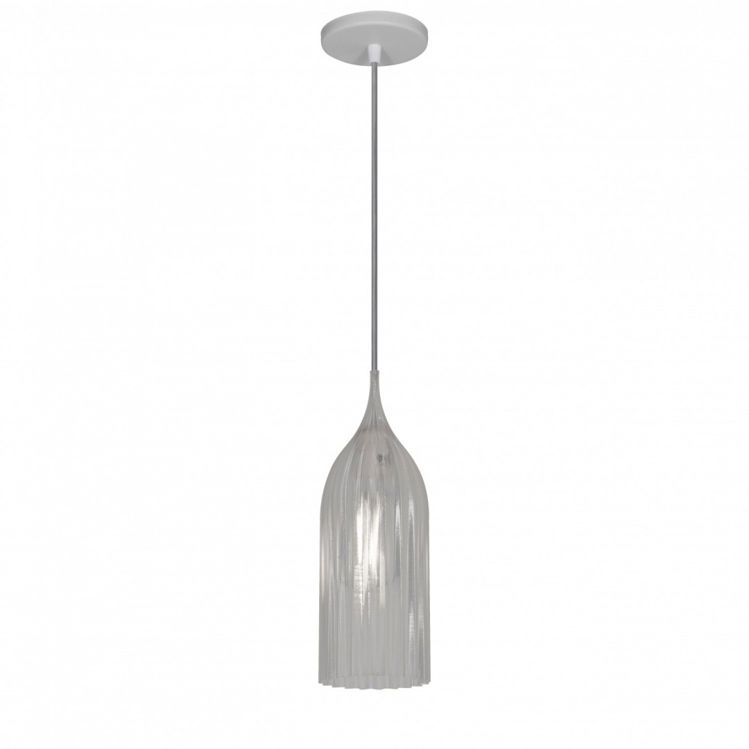 Leuk Iluminación - Byam Recto Transparente - Colgante