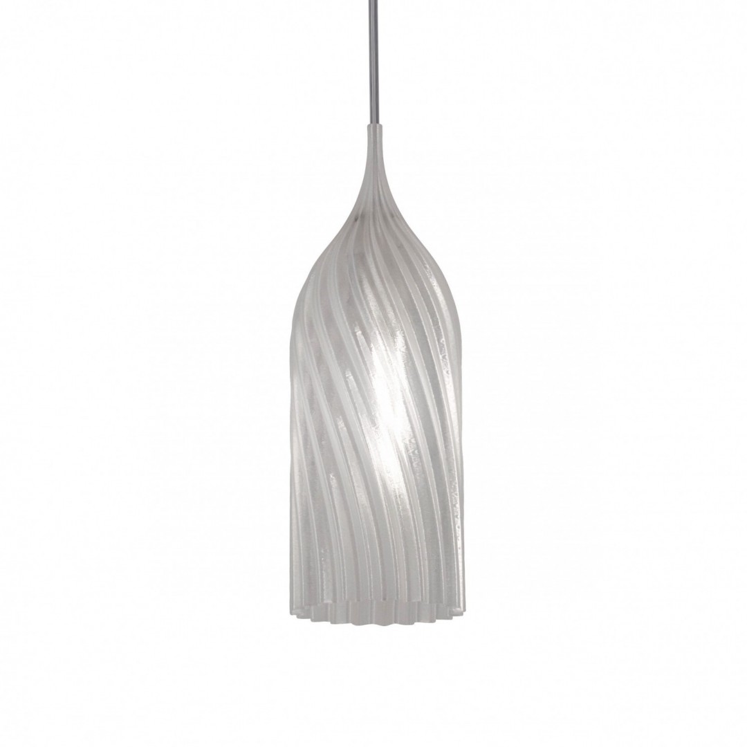 Leuk Iluminación - Byam Torsionado Transparente - Colgante