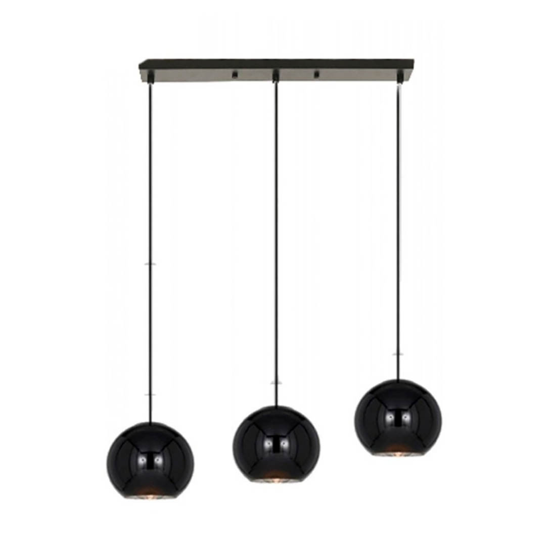 Leuk Iluminación - Tom Dixon Triple Negro - Colgante