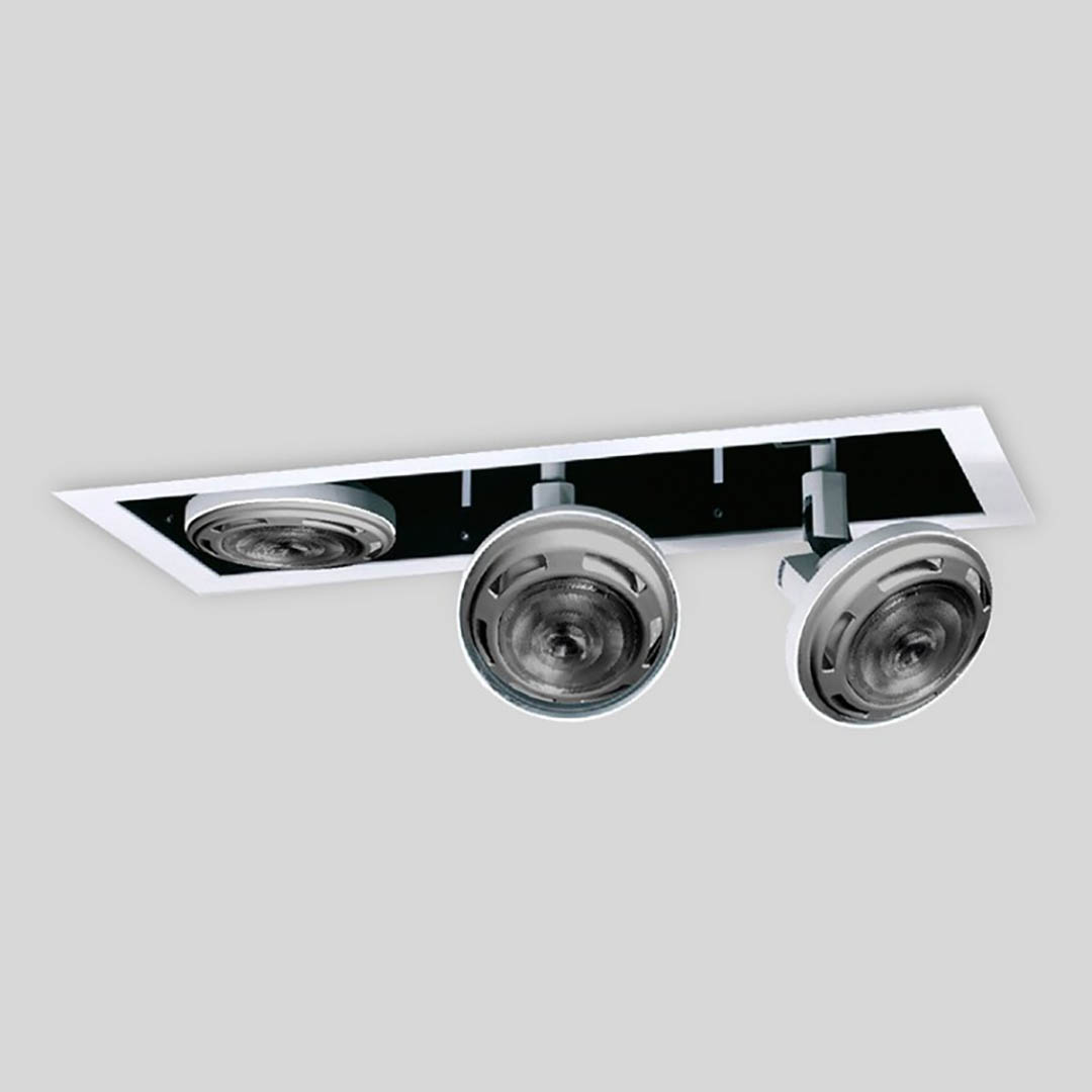 Punto Iluminación - ATRIO BOX 111 LED X3 - EM ATBX 111G3 - Empotrable