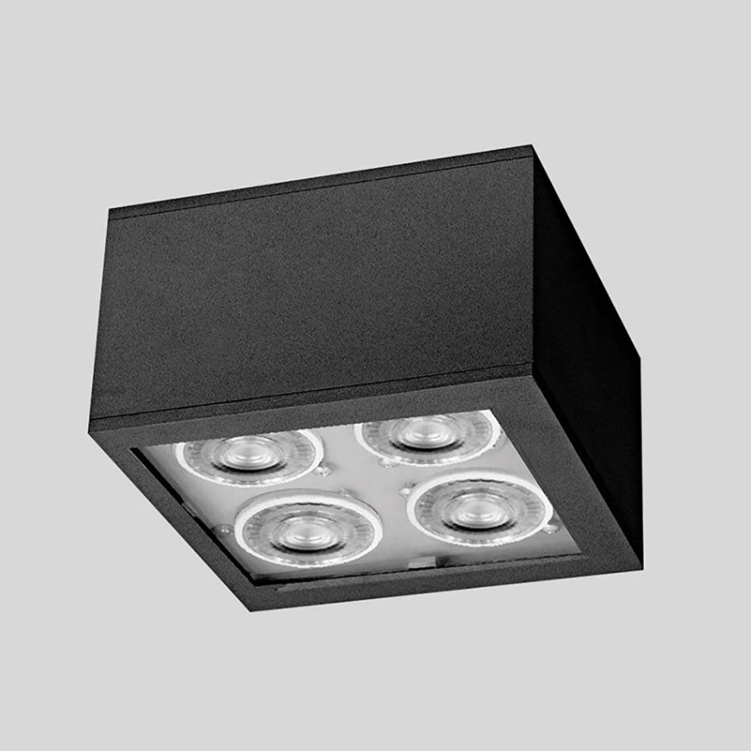 Punto Iluminación - PLAFÓN 4 LED - PL NEL 4 LED - Plafón