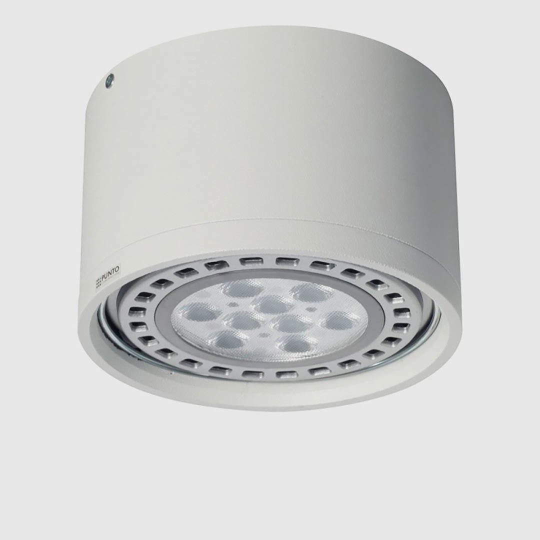 Punto Iluminación - Plafón Tuba 111 LED Corto - PL TU 111 GUC