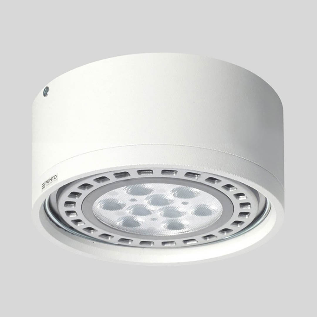 Punto Iluminación - TUBA SEMI EMPOTRABLE 111 LED - SE TU 111 GU
