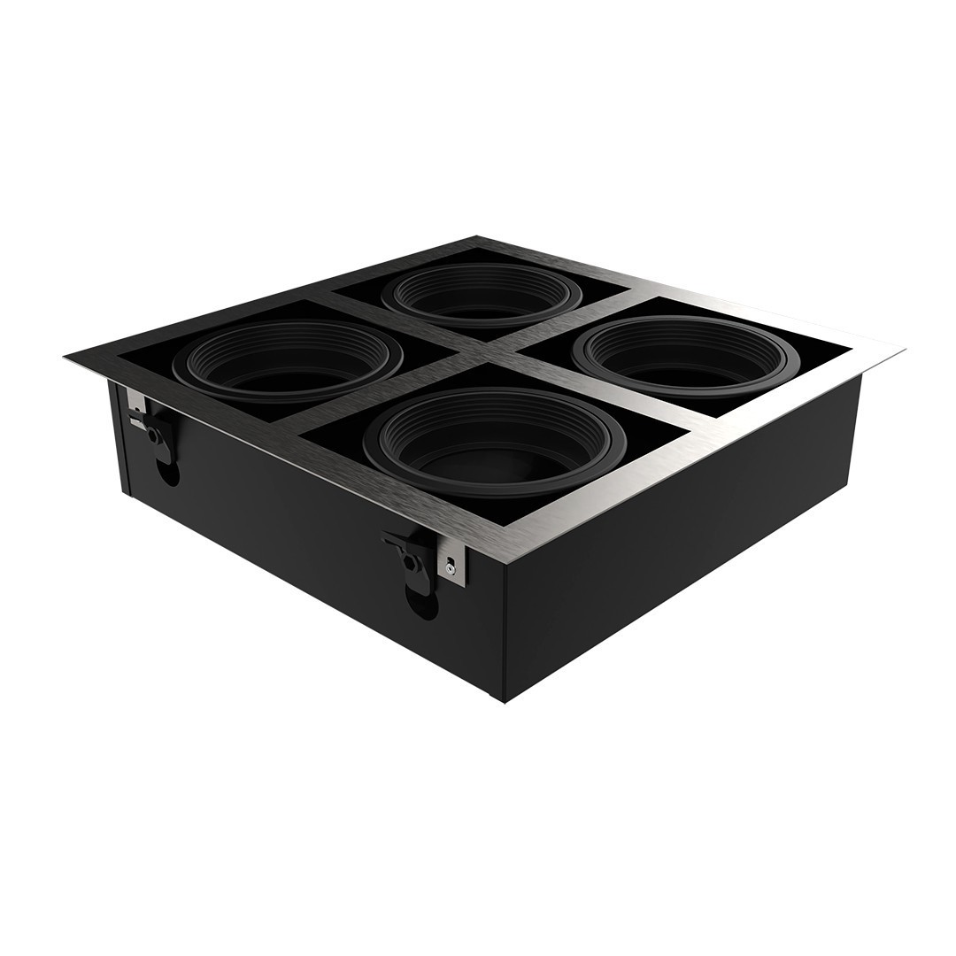 Spots Line - BOX/4 CUADRADO - Empotrable