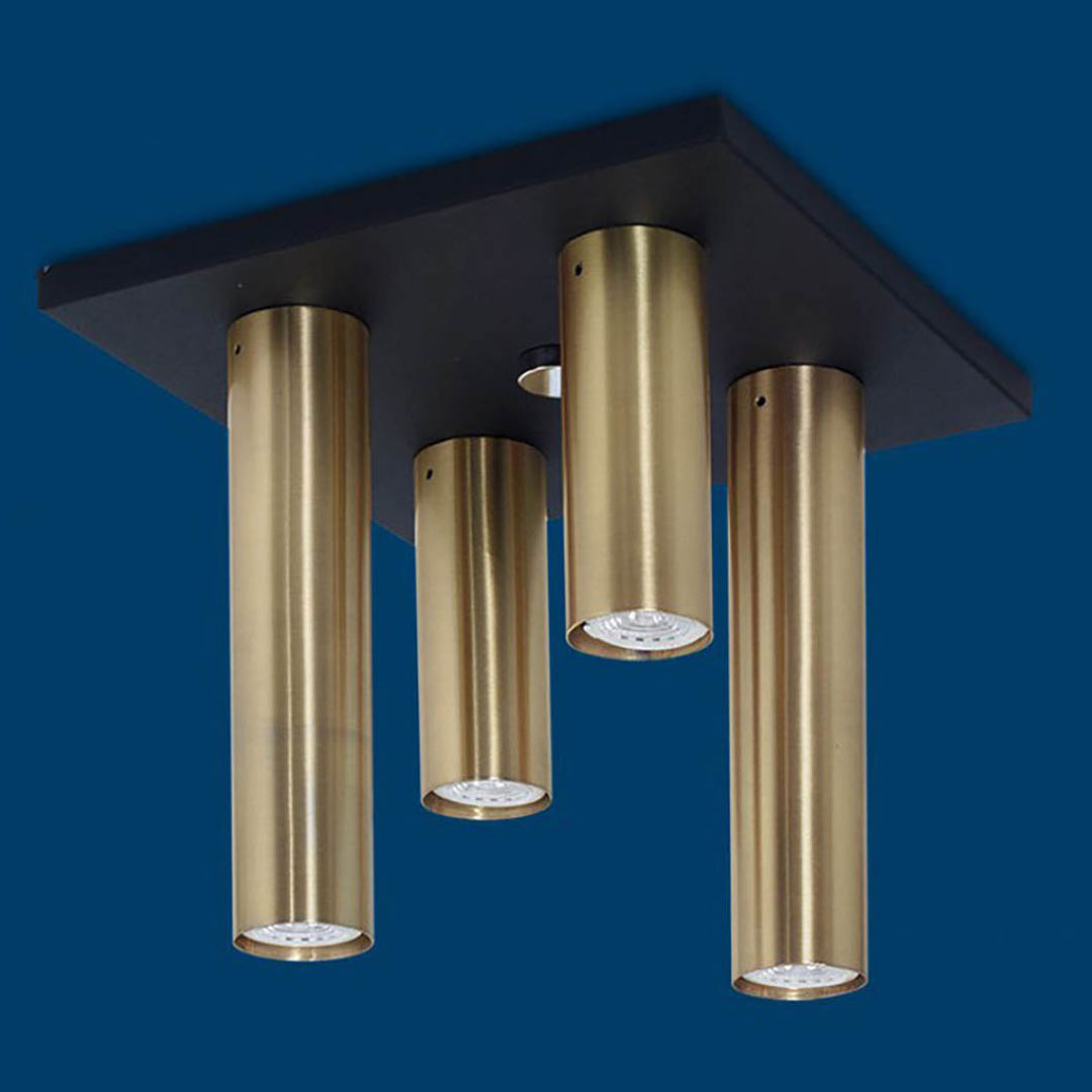 Vignolo Iluminaci&oacute;n - Tube GU10 - TP-L4-DR - TP-L4-CO - Plafón